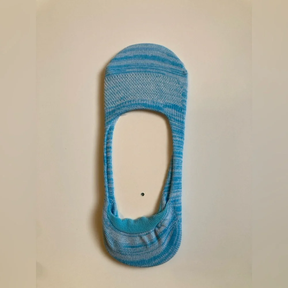 Peds Hanes Women’s No-Show Socks Size 5-10 Blue Purple Tan 3 Pair NWT/NWOT